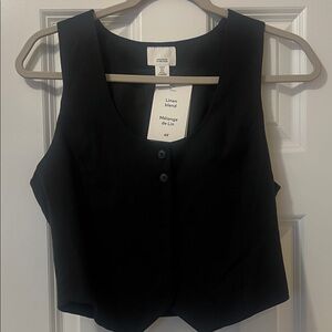 H&M Black Sleeveless vest size EUR38